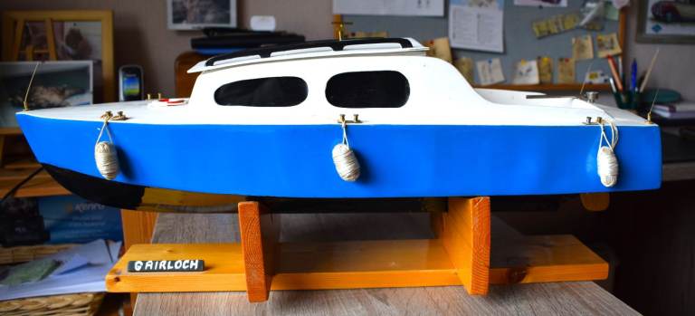 Vintage Battery Powered Motor Boat