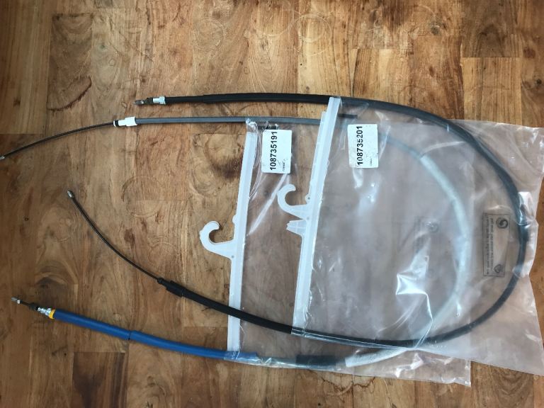 Peugeot 306 93-2001 rear hand brake cables