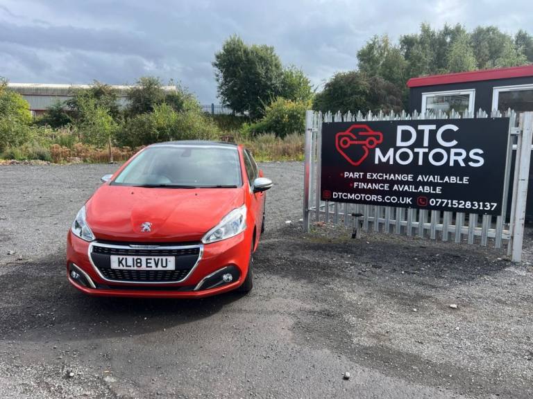 2018 18 PEUGEOT 208 1.2 PURETECH ALLURE PREMIUM HATCHBACK 5DR PETROL MANUAL EURO