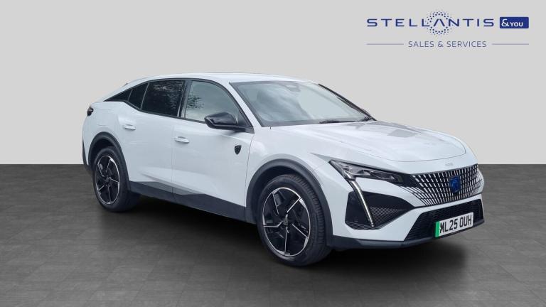 2025 Peugeot 408 58kWh GT Fastback 5dr Electric Auto (210 ps) Hatchback Electric Automatic