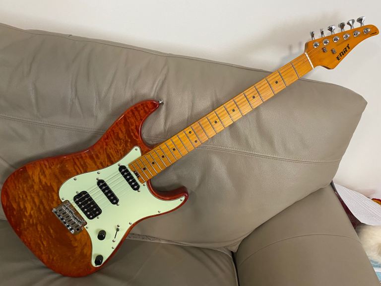 Eart Corsair guitar. 