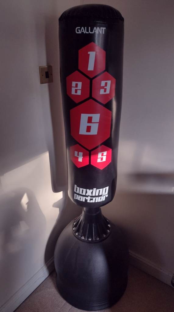 Red Gallant Punch Bag – Good Condition, Ready for Training