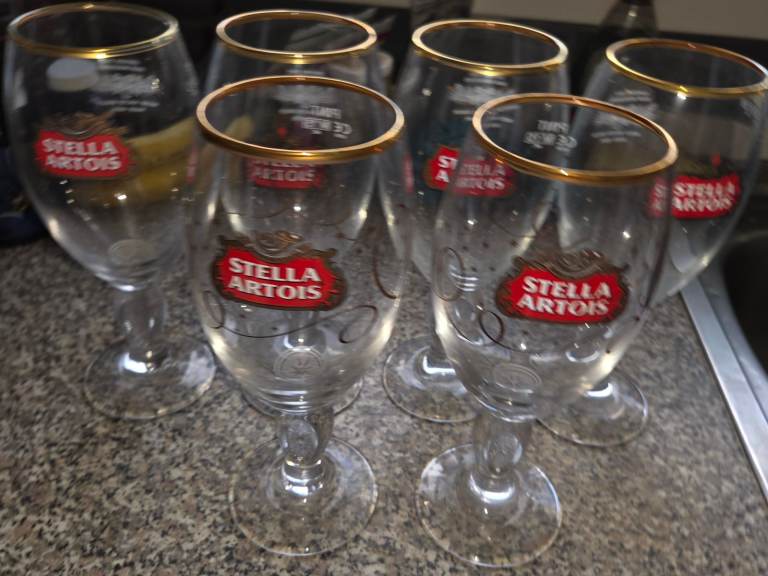 Stella Artois Pint Glasses