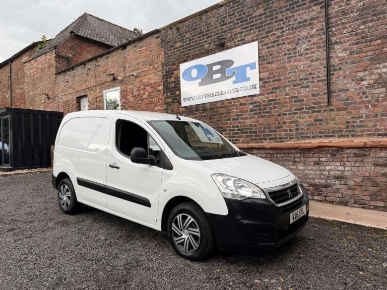 2017 Peugeot Partner 1.6 Partner Professional L1 Blue HDi Panel Van Diesel Manual