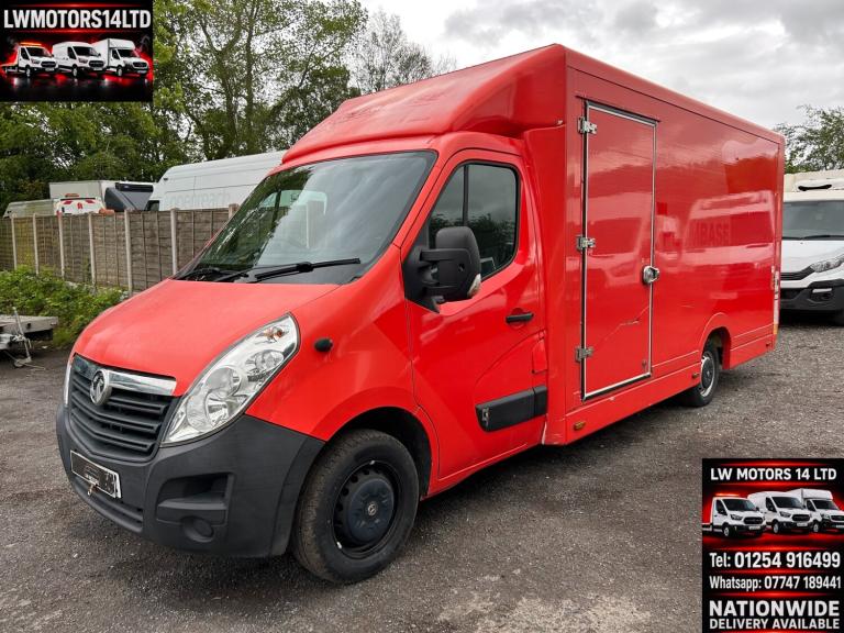 VAUXHALL MOVANO 2.3 CDTI L3H1 LWB 15FT LOW LOADER PLATFORM 2019 68 REG
