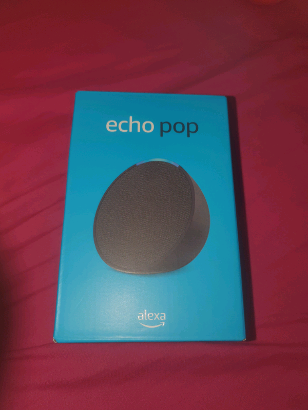 Amazon Echo Pop Smart Speaker - Black. RRP £44.99 