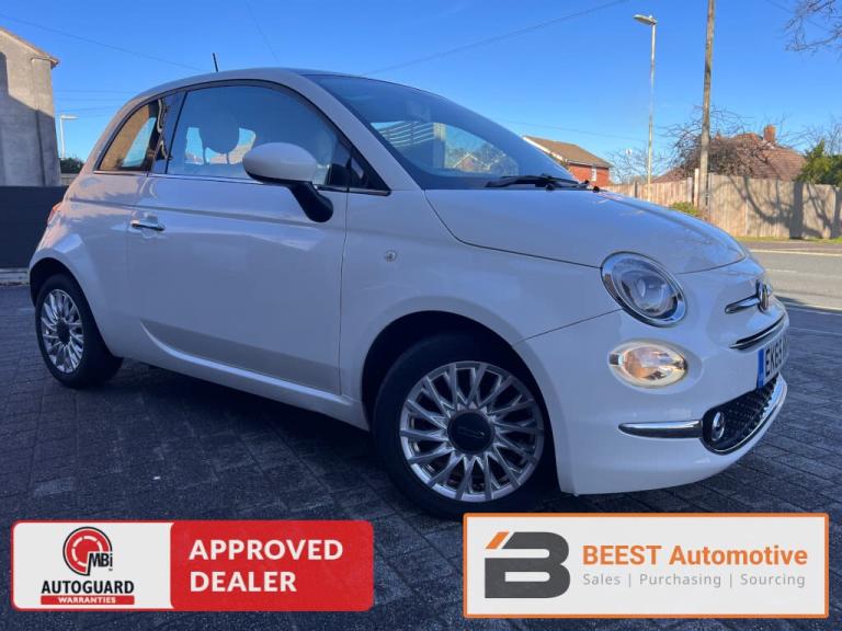 2015 Fiat 500 1.2 Lounge 3dr HATCHBACK PETROL Manual