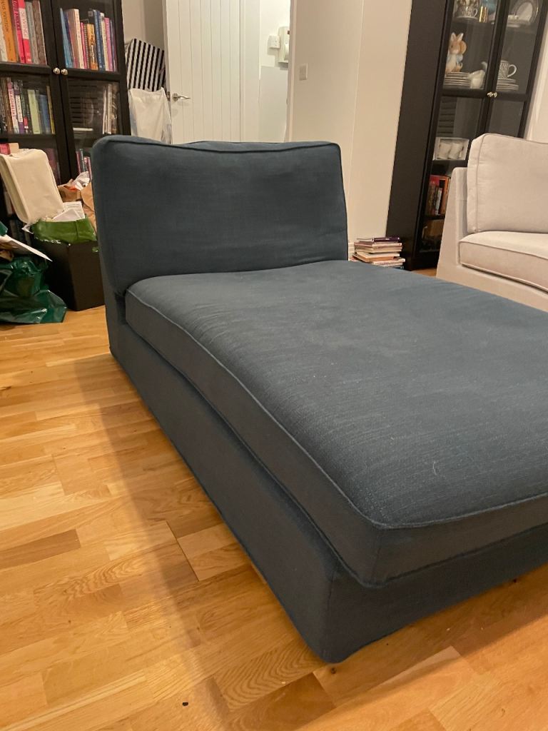 KIVIK Chaise Lounge Blue - IKEA 