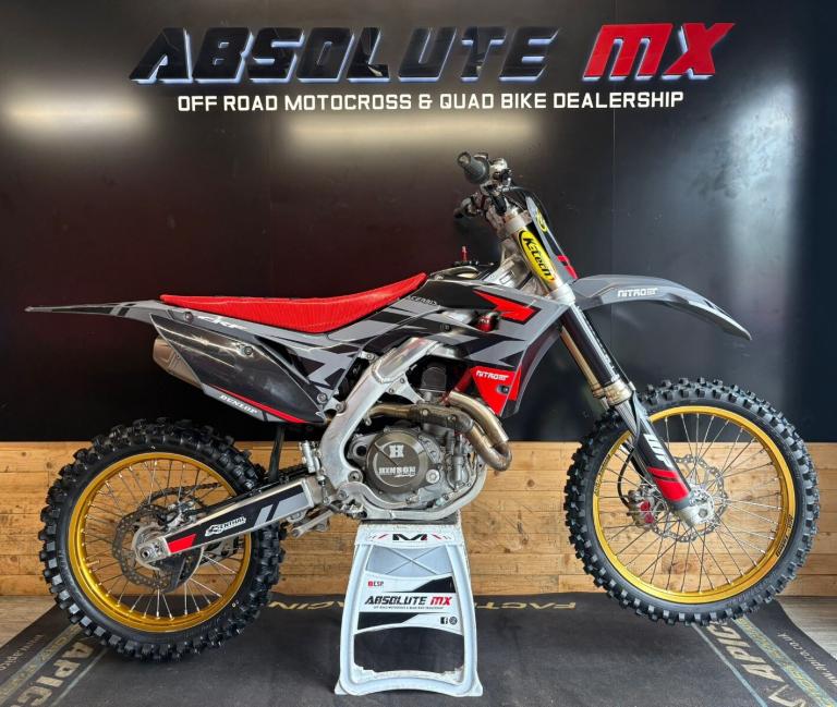 2018 HONDA CRF450 FULLY LOADED