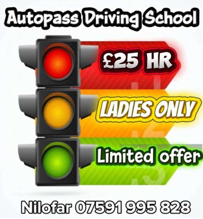AUTOPASS driving school, new learners welcome £25hr, Covering Hounslow, Southall, Hayes