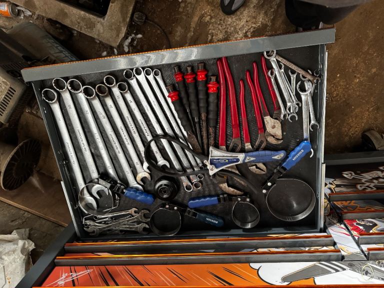 Massive Hand Tool & Power Tool Set with Snap-on Box