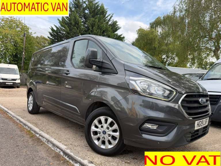 2019 Ford Transit Custom 2.0 320 EcoBlue Limited Auto L2 LWB **NO VAT** PANEL VAN Diesel Automatic