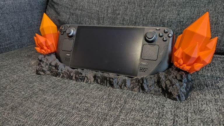 Steam deck 512Gb with 256 SD card