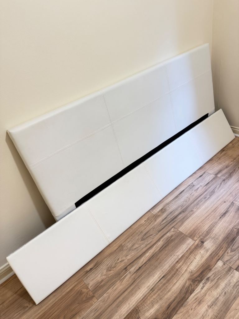 King Size Bed Frame White (Free)