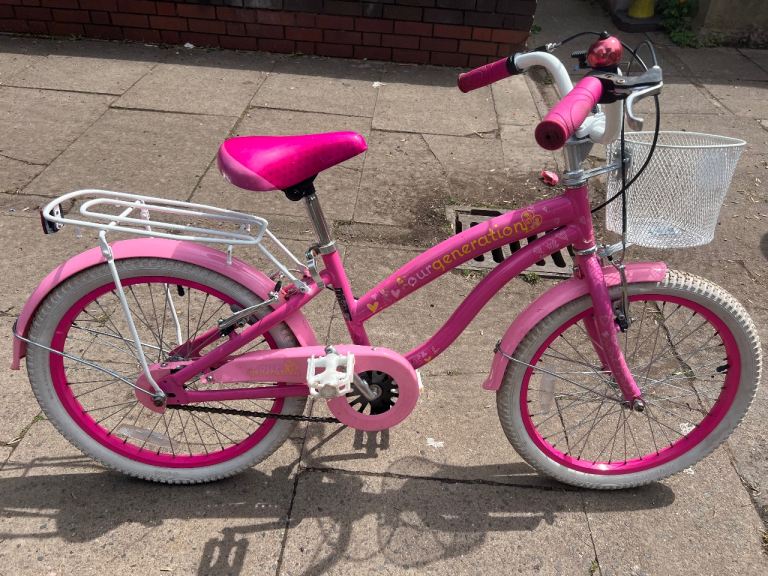 : Girls’ Pink "Our Generation" 20-Inch Bike – Great Condition use