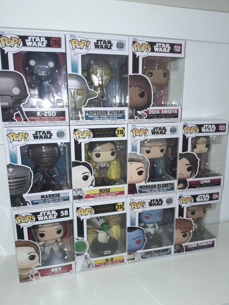Star wars funko pops 