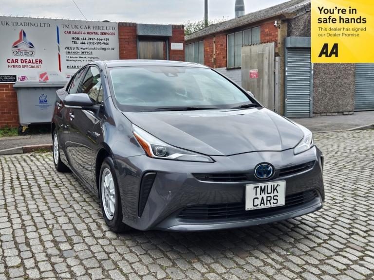 2020 Toyota Prius 1.8 Hybrid 5dr 5 Seats Hatchback Petrol/Electric Hybrid Automatic