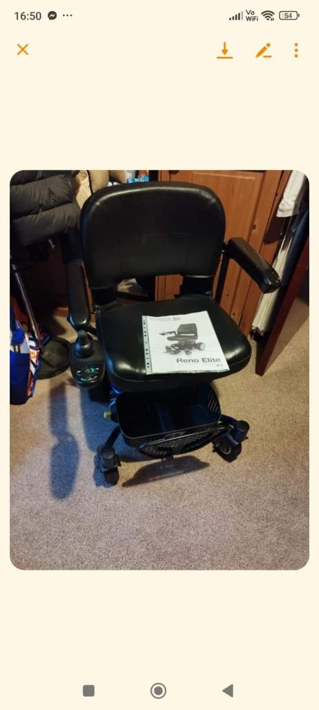 Reno elite wheelchair 