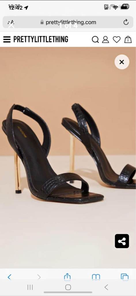 image for Plt metal heel sandals