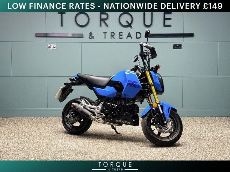 2025 75 HONDA MSX125 GROM 125 NAKED EURO 5 - LOW MILES - ZOOM EXHAUST