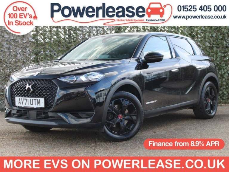 2021 DS Automobiles DS 3 100kW E-TENSE Performance Line 50kWh 5dr Auto HATCHBACK ELECTRIC Automatic