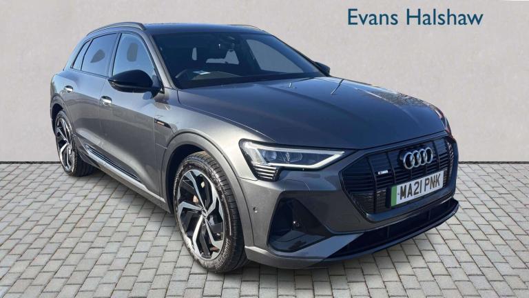 2021 Audi e-tron 300kW 55 Quattro 95kWh Black Edition 5dr Auto SUV Electric Automatic