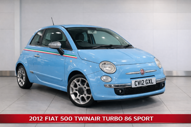Fiat, 500, Hatchback, 2012, Manual, 875 (cc), 3 doors