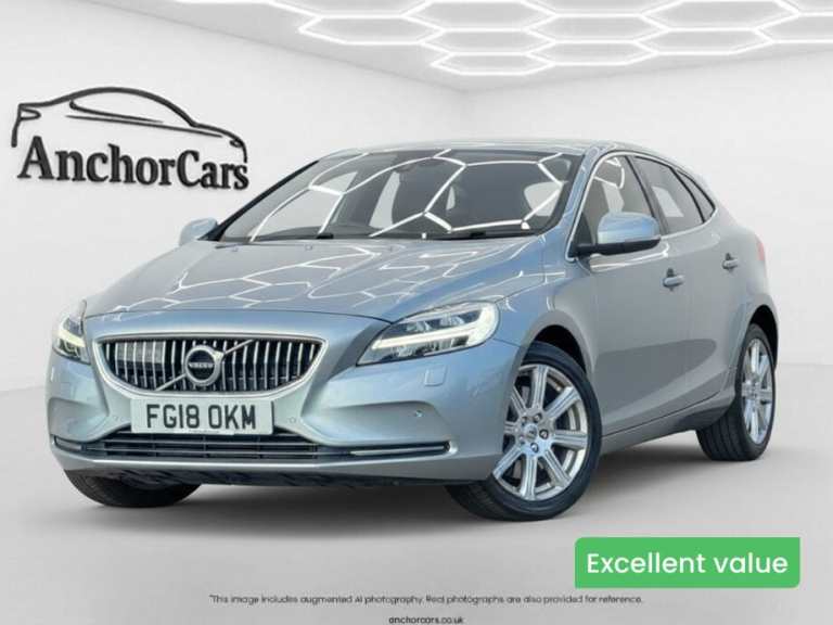 2018 Volvo V40 1.5 T2 GPF Inscription Hatchback 5dr Petrol Auto Euro 6 (s/s) (122 ps) Hatchback P...