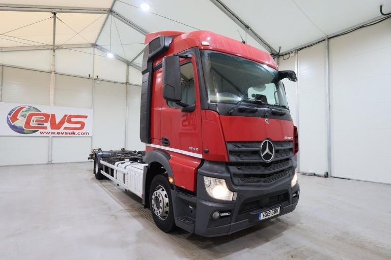 2019 (19 PLATE) Mercedes Benz Actros 1842 Demount 4x2 Euro 6 Chassis Cab