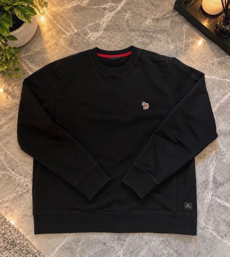 Paul Smith Zebra Sweatshirt - Black, Good Condition