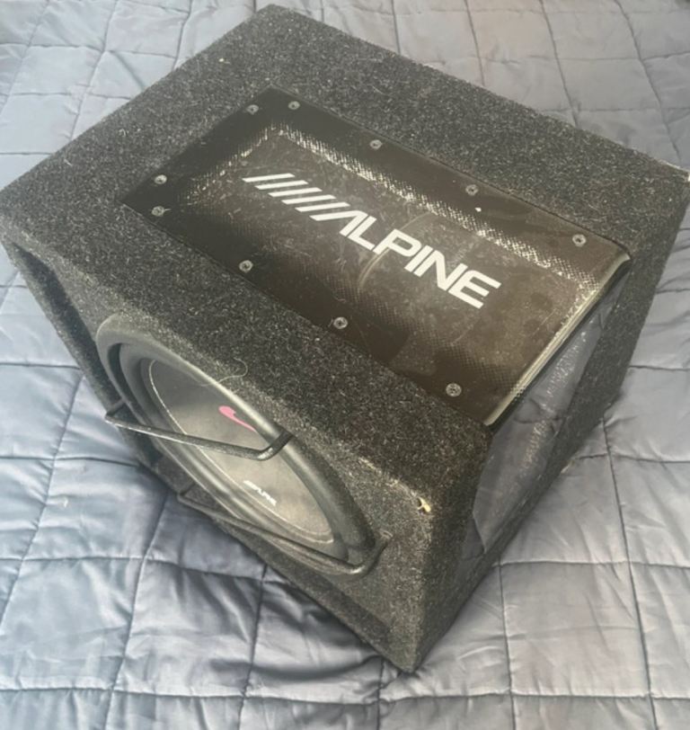 Alpine SBG-1044BR car audio subwoofer