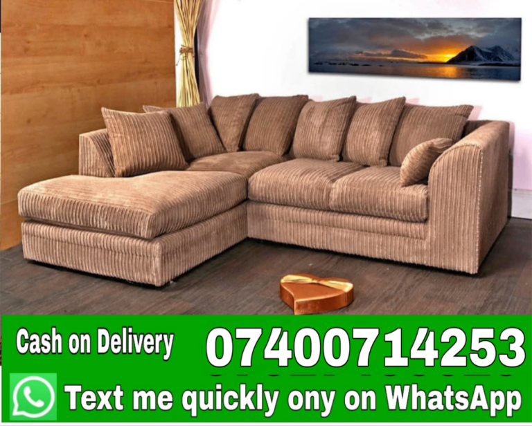 Elegant Stylish L Shape Corner Sofa & 3+2 Sets – Limited offer time - On Sale Now!