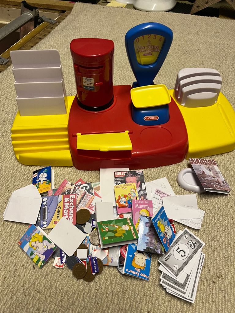 Toy post office/shop