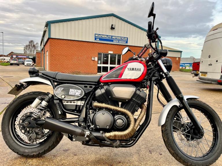 Yamaha XVS 950 SCA. IDEAL DIRT & STREET BIKE OR WINTER COMMUTOR LOTS OF FUN.