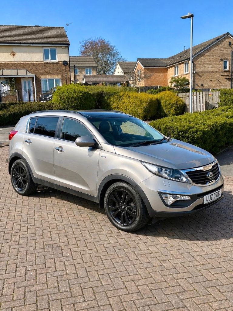 2012 KIA SPORTAGE KX-3 2.0 CRDI AUTOMATIC DIESEL 4X4 SUV SILVER