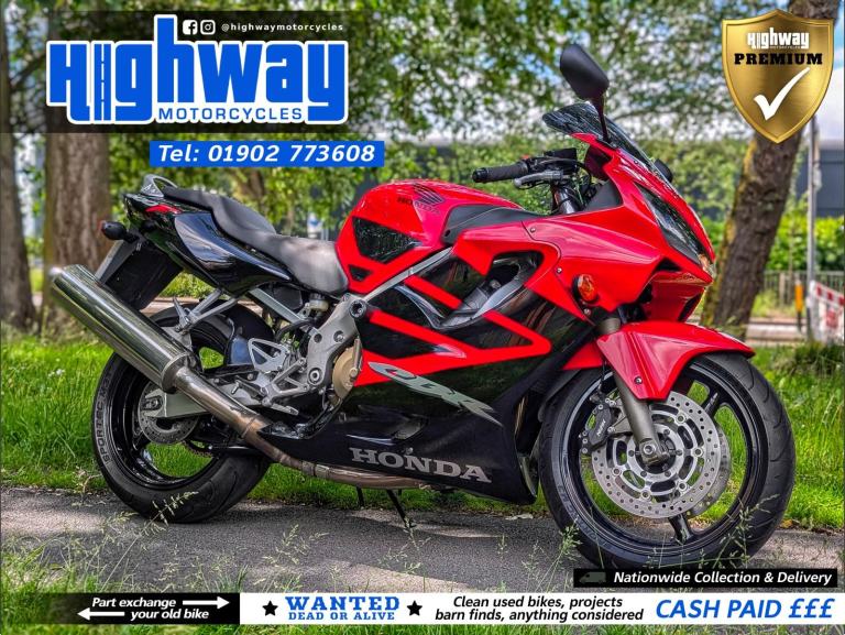 2007 Honda CBR600 F4i with Warranty & 12 Months MOT