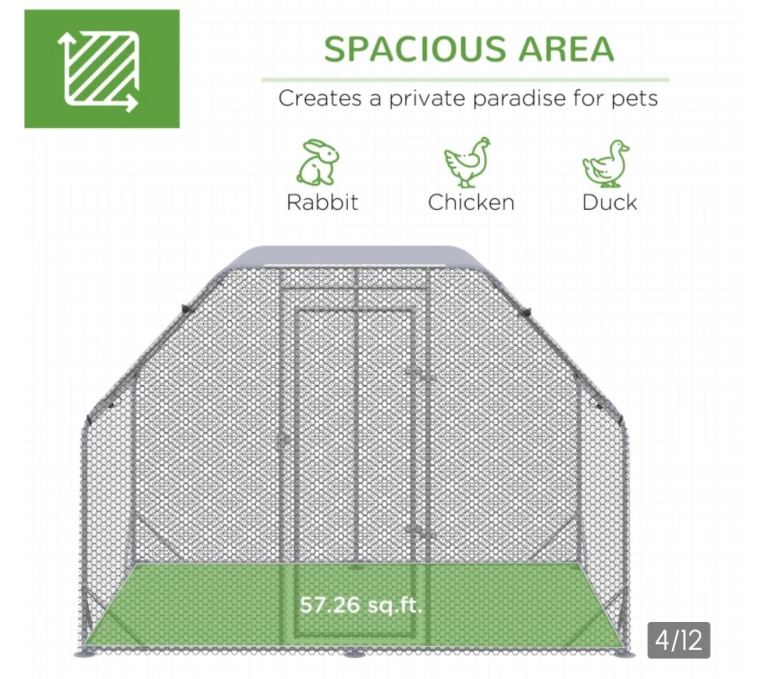 Rabbit,chicken run (cage) NEW
