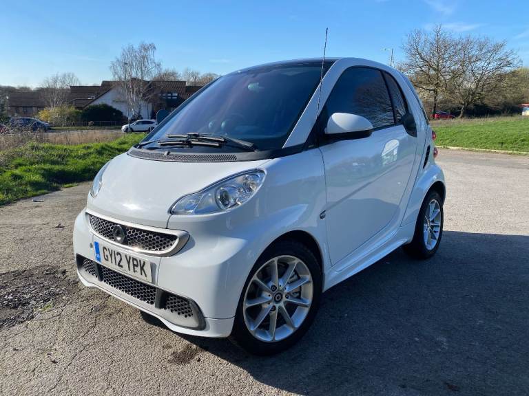 2012 Smart Fortwo 451 1.0 COUPE 2 doors - White, Panoramic sunroof