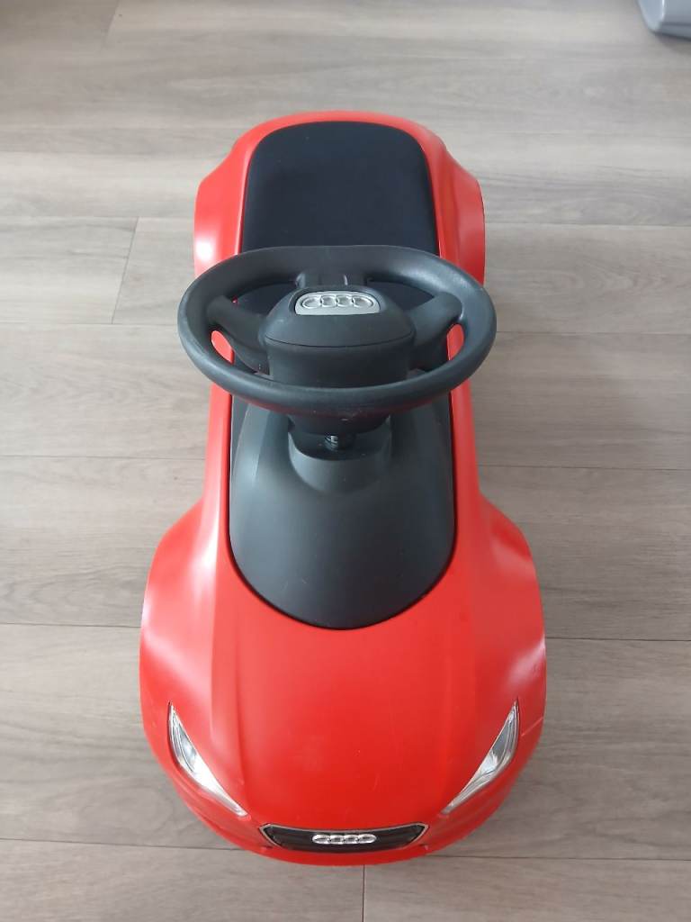 Red Audi Quattro Kids Ride On Car in VGC
