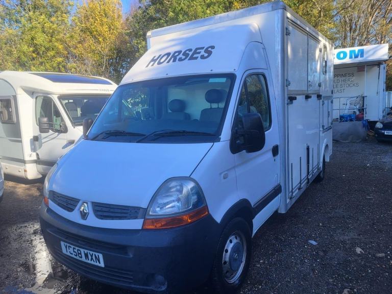 Renault Master Horsebox Horse Box 2008 ** Now Sold **