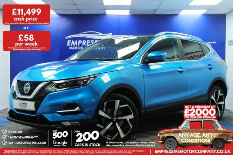 2019 19 NISSAN QASHQAI 1.5 DCI TEKNA SUV 5DR DIESEL MANUAL EURO 6 (S/S) (115 PS)