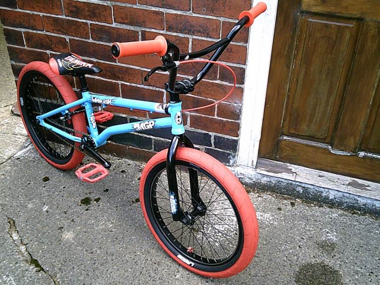 MGP Madd Gear BMX Bike - Blue & Red, Custom Build