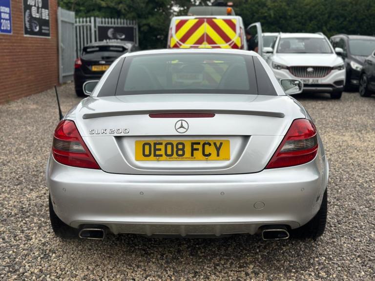2008 Mercedes-Benz SLK 1.8 SLK200K Tiptronic Euro 4 2dr CONVERTIBLE Petrol Automatic