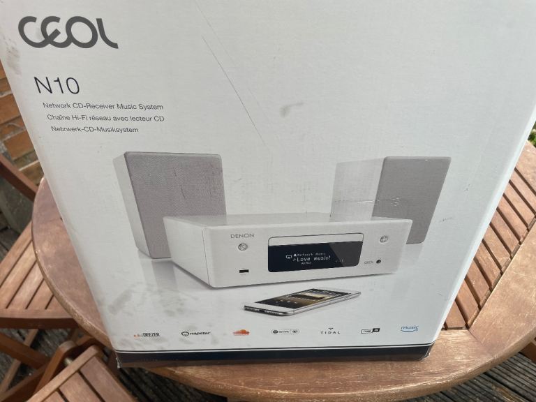 Denon CEOL N10 Network CD-Receiver Music System - NEW in Box