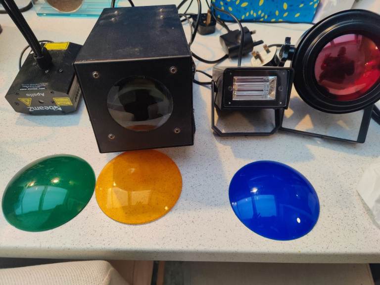 Lighting bundle for parties, gigs or small events.