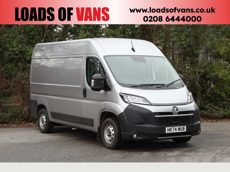 2024 Vauxhall Movano 2.2 Turbo D 140 H2 Van Prime PANEL VAN DIESEL Manual