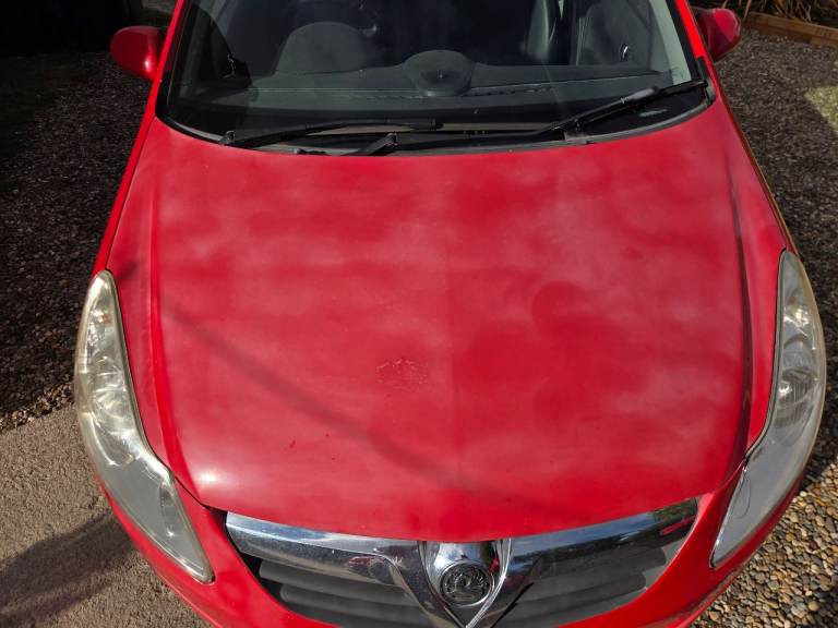 Vauxhall corsa bonnet 