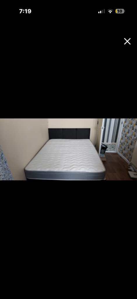 Starlight Beds Double Mattress with Springs and memory foam