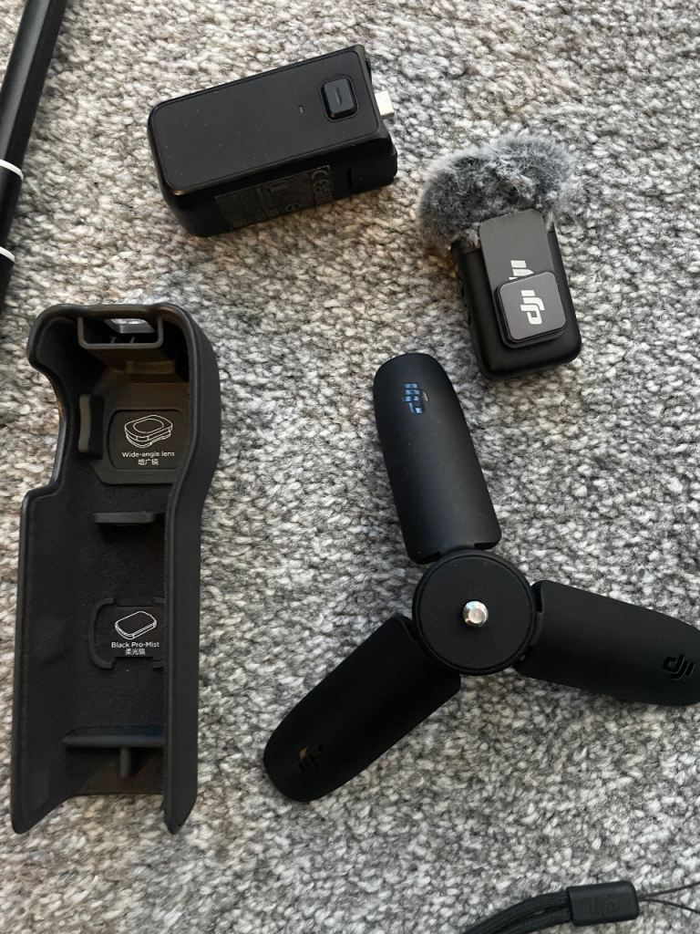 DJI Osmo Pocket 3 Creator Combo 4K Ultra HD Action Camera - Black