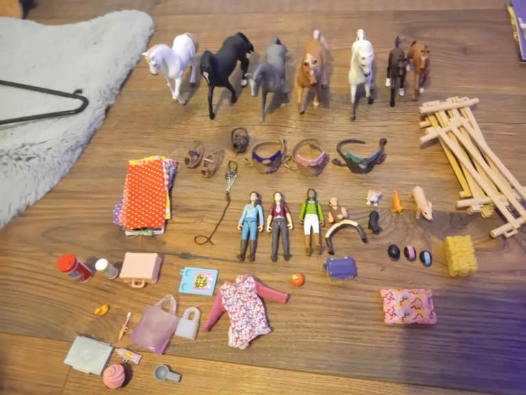 Schlike horses pus extra things